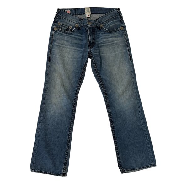 True Religion Bobby Super T‎ Seat Stiched Made in USA World Tour 34